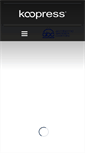 Mobile Screenshot of koopress.com